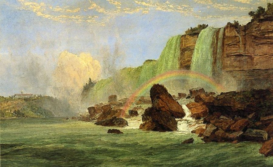 Jasper Francis Cropsey Niagara Falls with View of Clifton House